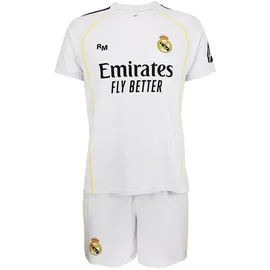 Air Val International Real Madrid Heimtrikot 25/26 Replica Kinder Weiß Gr. 140