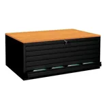 Lüllmann Planschrank 113 x 60 x 0 schwarz