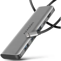 AXAGON HMC-5H USB-C 3.2 Gen 1 hub 3x USB-A, 4K HDMI PD 100W - Silber