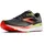 Brooks Ghost 16 Herren Black/Mandarin Red/Green 44,5