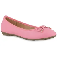 VAN HILL Klassische Ballerinas Seraphina in Rosa | Gr.:
