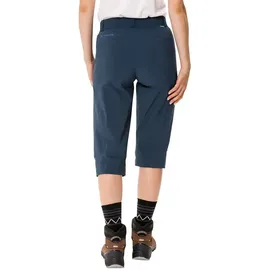 Vaude Farley Stretch Capri III Hosen Dunkelblau 42