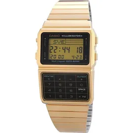 Casio Databank Digital Quarz Edelstahl beschichtet DBC-611G-1D