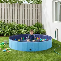 vidaXL Faltbares Hundeschwimmbecken 160 x 160 x 30 cm (3416322)