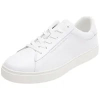 Tommy Hilfiger Damen Court Sneaker Essential Low Top, Weiß (White), 36