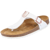 Rieker Damen Sandalen V8391-80 weiß Gr. 37