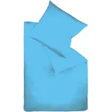 FLEURESSE Colours 009100 meeresblau 155 x 220 cm + 80 x 80 cm
