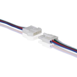 Velleman, LED Streifen, KABEL MIT STECKER/BUCHSE FÜR RGB-LED-STREIFEN (50 cm)