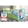 raumhirsch furniture Kinderbett Raumhirsch 80 x 180 cm Holzwerkstoff grün