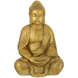 Relaxdays Aussendekoration, Buddha-Figur,