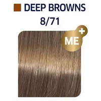Wella Koleston Perfect ME+ Deep Browns 8/71 hellblond braun-ash 60 ml