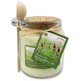 Florex Badesalz Eisenkraut mit Schafmilch Glas Holzlöffel 300 g