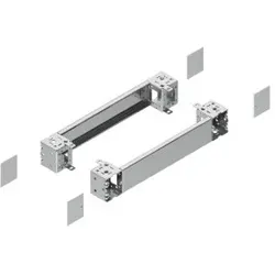 Schneider Electric NSYSPFX16100 PanelSeT Zubehör – Sockel Vollfrontplatte B1600 H100 Edelstahl 304L