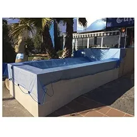 EDM Schwimmbadnetz 5x5m Blatt Schwimmbadabdeckung