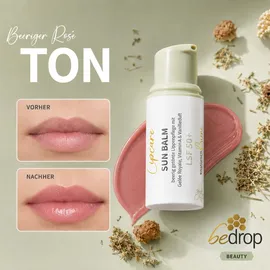 bedrop SUN Balm getönter Lippenpflegebalsam LSF 50+ 18 ml
