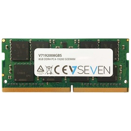 V7 V7192008GBS Notebook DDR4 SO-DIMM Arbeitsspeicher 8GB (2400MHZ, CL17, PC4-19200, 1.2V)