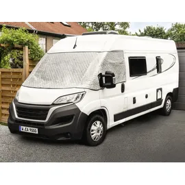 CALIMA Frontscheibenabdeckung Wohnmobil 149 x 125 cm Silber