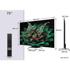 TCL 75C7K 75 Zoll QD-MiniLED 4K Google TV