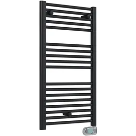 SANOTECHNIK Elektrischer Badheizkörper E-Innsbruck 480 x 920 mm 750 W schwarz