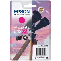 Epson Original 502XL Fernglas Druckerpatrone - magenta (C13T02W34010)