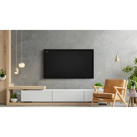 ALLboards Kreidetafel mit Schwarz, Holzrahmen 120x90cm,