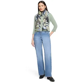Betty Barclay Sommerschal mit Plissee Blau/Grün | Gr.: onesize