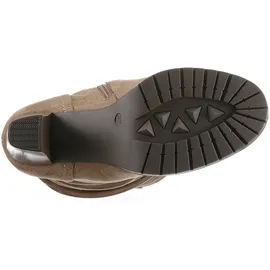 aniston shoes Stiefel mit Raffungen am slouchy Schaft - NEUE KOLLEKTION, Gr. 36, beige, , 874519-36