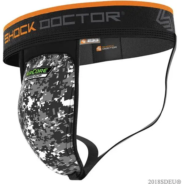 SHOCK DOCTOR Suspensorium, Black/Carmo, XXL