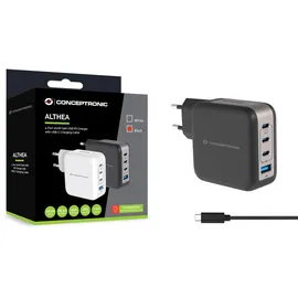 Conceptronic ALTHEA18B 4-Port-100-W-USB-Ladegerät