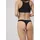 Ysabel Mora Tanga BASIC COLLECTION COTTON WITH LACE Schwarz M