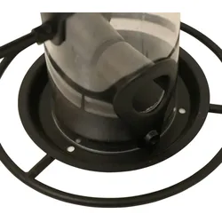 Futtersäule Matt Blackfür Mischfutter, 26 cm