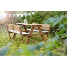 roba Kindersitzgruppe Picknick for 4 Deluxe braun