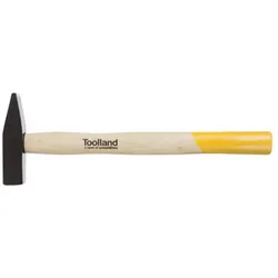 Toolland Zimmermannshammer, stahlkopf 300 g, holzgriff, für alle Aufgaben im und rund um das Haus