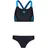Arena Tankini Damen Schwarz/Türkis 40
