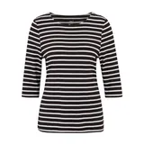 Joy Sportswear T-Shirt CARINA in white/black stripes | Gr.: 38