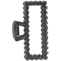 Solida Haarklammer schwarz Strass
