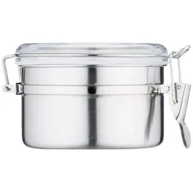 Metaltex Vorratsdose rund silber 13 cm x 8,5 cm 0,7 l