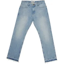 2y studios 2Y Arun Open Hem Straight sand blau 34