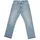 2y studios 2Y Arun Open Hem Straight sand blau 34