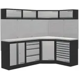 Kraftwerk Mobilio 4er Kombi, Unterschranke, Eckschrank, Oberschrank, 3964NIX