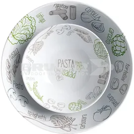 Brunner Salad & Pasta Melamin Schüssel-Set Weiß 5-tlg.