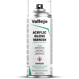 Vallejo 28530 Klarlack, glänzend, Sprühdose, 400 ml