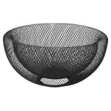 JUSTINUS Obstkorb 29,5 cm schwarz