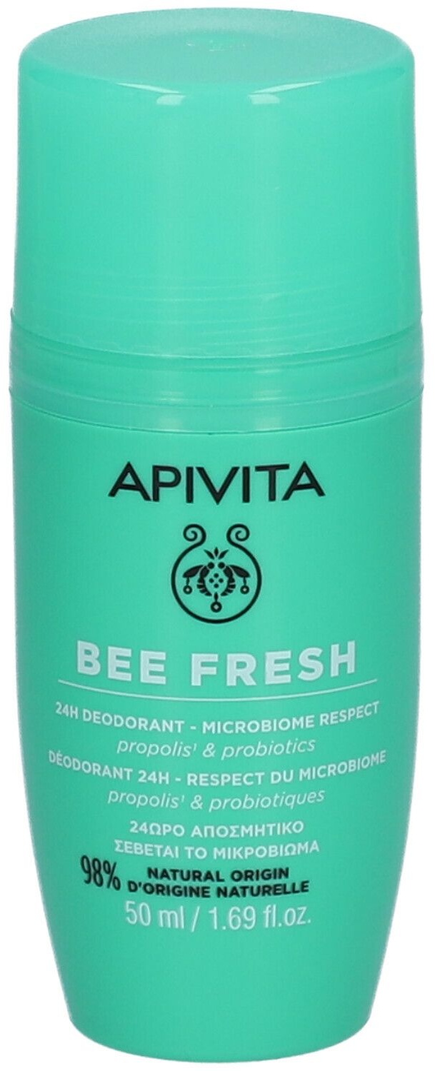 APIVITA Bee Fresh Déodorant 24 h - Respect du microbiome 50 ml Rouleau