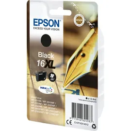Epson 16XL schwarz + Alarm