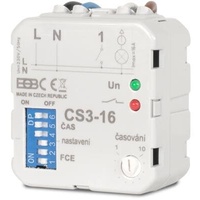 Elektrobock Zeitschalter Unterputz für Licht Ventilator in Bad Treppenhaus (CS3-16)