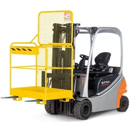 RR Industrietechnik Arbeitskorb Typ RAK-Eco TK 300 kg, RAL 1023 verkehrsgelb