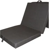 VitaliSpa Klappmatratze 70 x 190 cm H2 Baumwolle/Polyester/Wolle