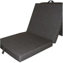 VitaliSpa Klappmatratze 70 x 190 cm H2 Baumwolle/Polyester/Wolle