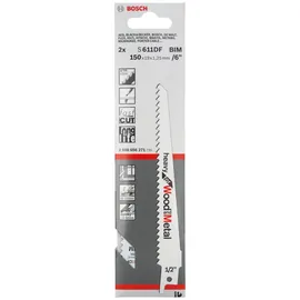 Bosch S611DF Säbelsägeblatt 150 mm 2 Stück